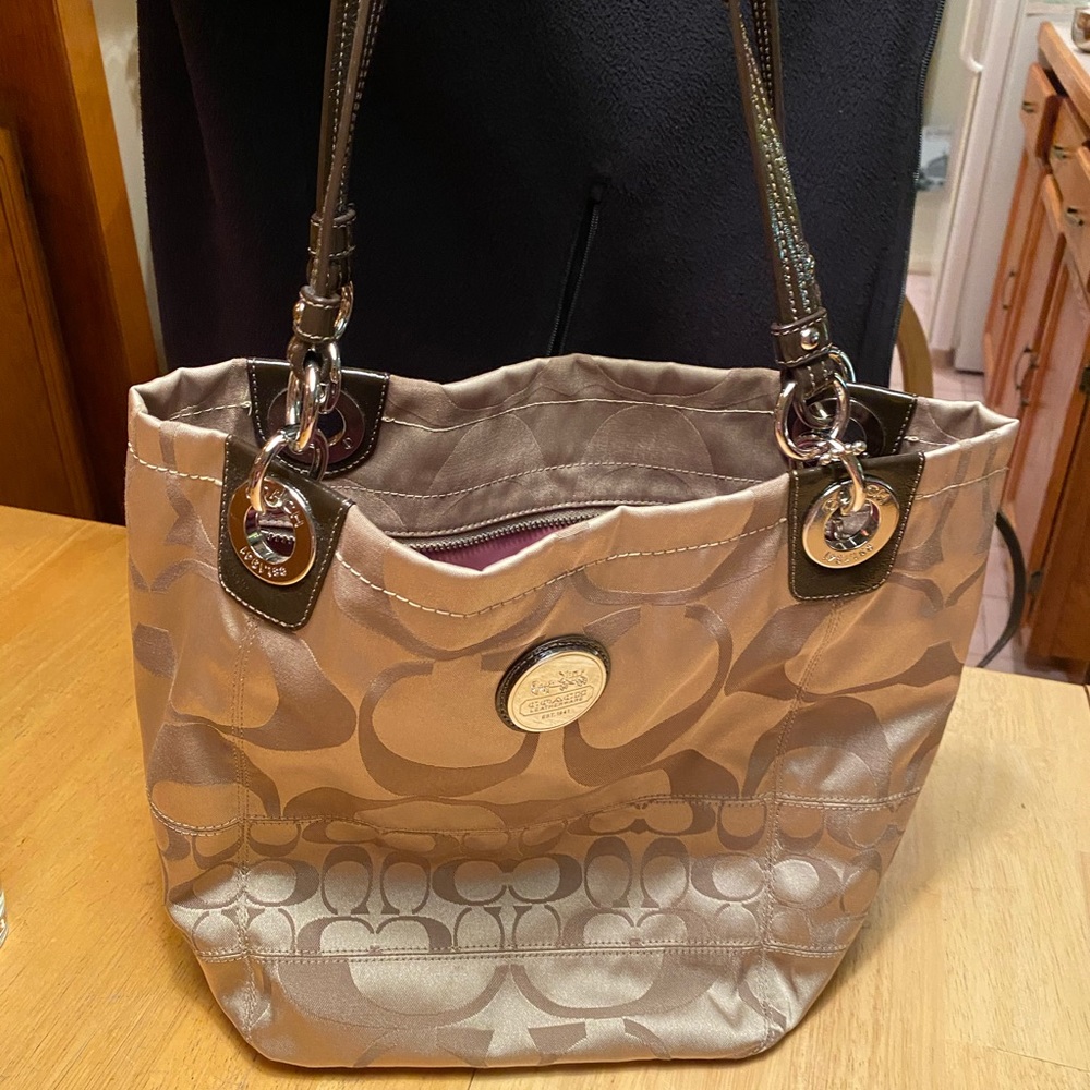 Coach bucket bag